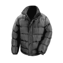 (S, Black) Result Mens Core Nova Lux Padded Lined Winter Jacket (Water Repellent & Windproof)