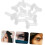 5pairs False Lower Eyelash Stamp Tool Eyelash Stamping Tool Eyeliner Stamp 4