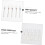 5pcs Ceramic Nail Drill Bits Polishing Head Set Electric Manicure Tool 8