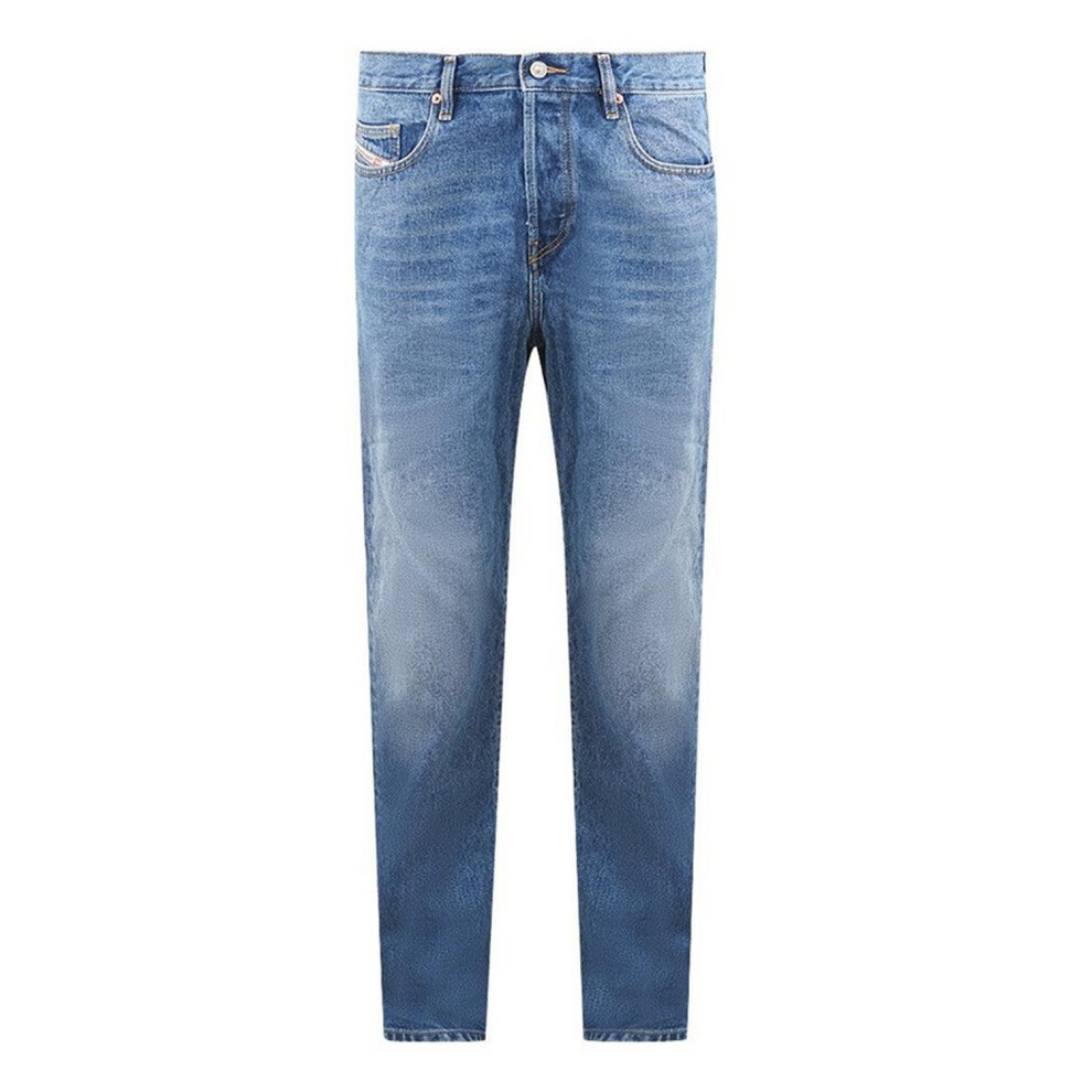Diesel (31R, Blue) Mens D-Viker Jeans