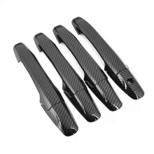 (Carbon-Türgriff) Kompatibel mit Honda Pilot 2009–2014, Türgriff aus Carbonfaser-Chrom