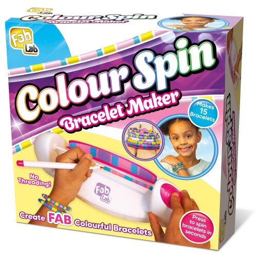 Kit pentru crearea brățărilor Color Spin