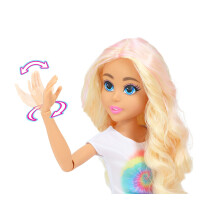 Boneca Fashion de 70cm com Saia Brilhante e Brincos