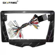 (Komplettset OD) Gilt für Auto-Armaturenbrettrahmenadapter, Canbus-Box-Decoder, Android-Radio-Einbaublende