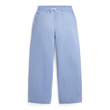 (4 Years, Blue) Ralph Lauren Girls Wide Leg Joggers