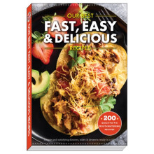 Our Best Fast Easy Delicious Recipes by Gooseberry Patch Paperback Boo
