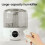 3L Air Humidifier Large Capacity Home Humidifier Mist Aroma Diffuser with Remote Control Timer for Bedroom EU Plug 2