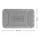 HI-SPEC Tool Set General Household Hand Tool Kit with Plastic Toolbox Storage Case  for Woman-Include All 6