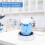 Magnetic Stirrer  Lab Stir Mixer Portable Stirrer Plate 2L for Laboratory Projects US Plug 2