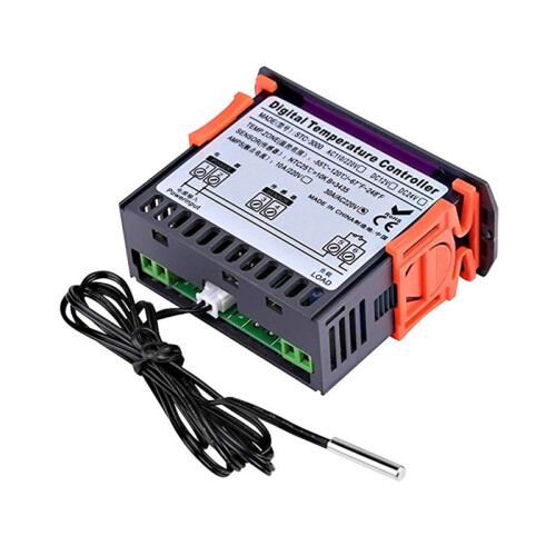 2X STC-3000 Digital Temperature Controller Thermostat with Sensor 110-220V 30A 2