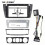 (Komplettset Hiworld) Gilt für Autorahmen-Blendenadapter, Canbus-Box-Decoder, Android-Radio-Einbausatz 1