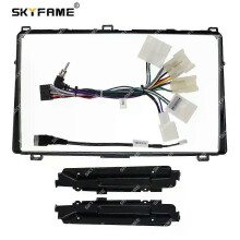 (Komplettset A) Gilt für Fahrzeugrahmen-Frontblendenadapter Android-Radio-Einbausatz für Toyota Corolla