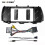 (Komplettset) Gilt für Autorahmen-Blendenadapter, Canbus-Box-Decoder, Android-Radio-Einbausatz 1