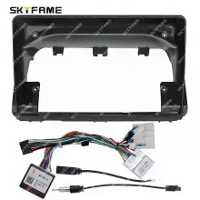 (Komplettset 10 Zoll) Geeignet für Fahrzeugrahmen-Blendenadapter, Canbus-Box-Decoder, Android-Radio-Armaturenbrett-Einbaublende