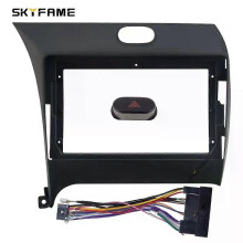 (Komplettset LHD A) Gilt für Fahrzeugrahmen-Blendenadapter-Android-Radio-Einbausatz für KIA Cerato