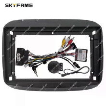 (Komplettset A) Gilt für Fahrzeugrahmen-Blendenadapter, Canbus-Box-Decoder, Android-Radio-Armaturenbrett-Einbaublende