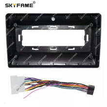 (Komplettset) Gilt für den Einbausatz für Android-Radios in die Armaturentafel des Hyundai Accent.
