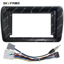 (Komplettset) Gilt für Autorahmen-Fascia-Adapter-Android-Radio-Armaturenbrett-Einbausatz für Nissan