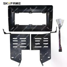 (Komplettes Set) Gilt für Autorahmen-Blendenadapter Android-Radio-Armaturenbrett-Einbausatz für Lexus