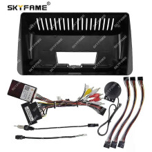 (Komplettset XP) Gilt für: Fahrzeugrahmen-Blendenadapter, Canbus-Box-Decoder, Android-Radio, Armaturenbrett-Einbaublende