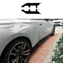 Side Skirts Splitters Body Kit for 2 Series G42 M Sport 2022-2025 Side Splitters Canards Guard Accessories