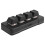 MK424U 4-Key  Customized Keyboard with Mechanical   USB Macro Programmable RGB Gaming Keyboard Black 7