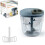 Manual Food Chopper Pull Cord Pulling Vegetable Slicer Hand Blender Kitchen UK 1