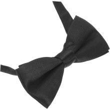 Papillon regolabile per bambino/a, pre-annodato, classico, tinta unita, ideale come accessorio per foto di matrimonio o feste.