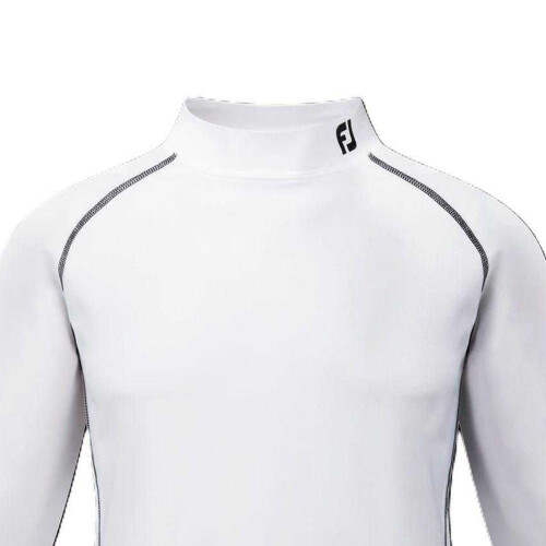 Footjoy (XL, White) FootJoy Mens Thermal Base Layer Top 2