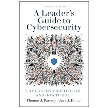 Leaders Guide to Cybersecurity by Jack J. Domet Hardcover Book