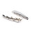 1Pair for  500 2016-2020 Front Bumper Side Chrome Trim 735642306 735642307 6