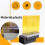 Security Protection Flashing Light Flashing for Gate Light Alarm 12V-265V AC/ 7