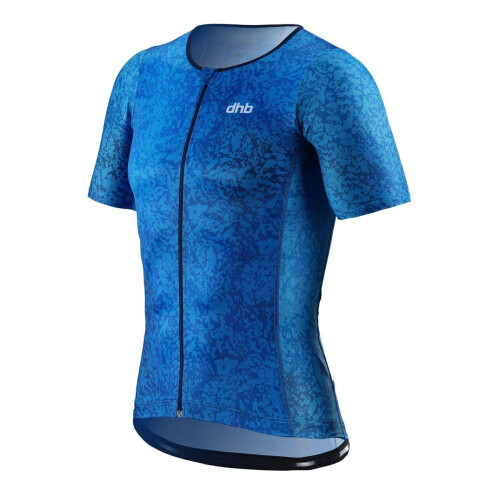 (XL, Blue) dhb Mens Hydron Short-Sleeved Top 2