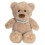 Beige Teddy Bear with Scarf, 25cm, Recycled Filling 1
