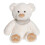 Cream Teddy Bear with Scarf, 35cm, Recycled Fill 1