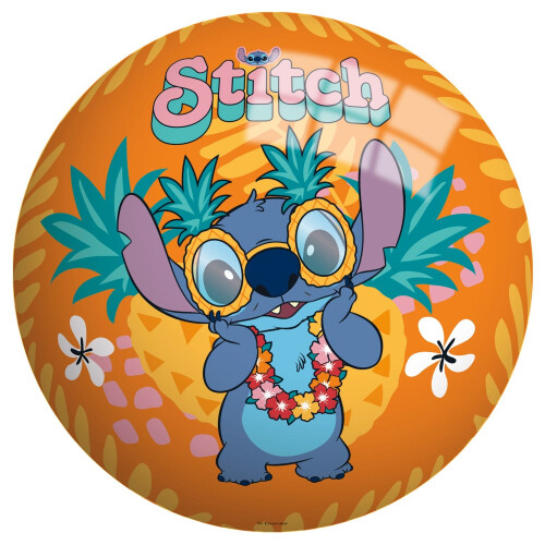 Stitch Vinyl Ball, 23cm, Hula Dance Design
