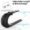 Masseur de prostate pour hommes (Silicone/ABS, 10 modes, étanche IPX6) 4