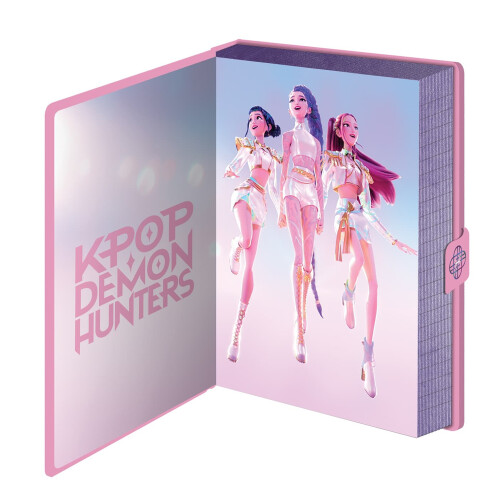 K-Pop Demon Hunters Irridescent A5 Notebook 1