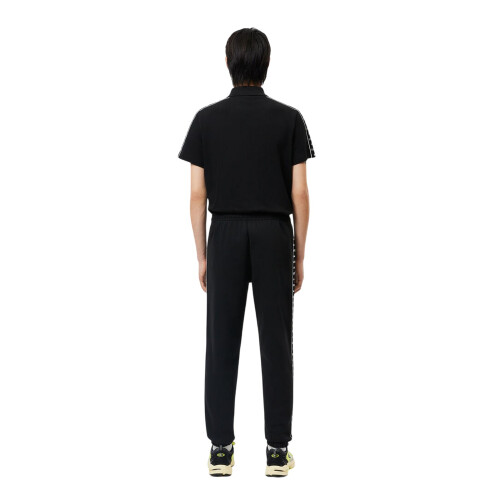 Lacoste (S, Black) Lacoste Mens Woven Joggers 2