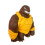 Boneco elástico que muda de cor, 23 cm, Shape & Smash 5