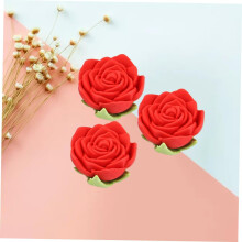 Set di 16 gomme da cancellare creative a forma di rosa, realizzate in materiale TPR.