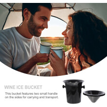 sputacchiere per degustazione di vino, vaschette per bevande con bocca larga e rotonda in plastica, stile western