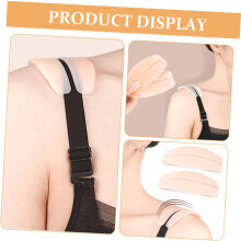 2 paia di spalline imbottite in silicone, comode spalline per lingerie da donna
