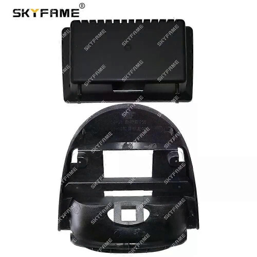 (Komplettes Set silberfarben) Passend für Kfz-Armaturenbrettrahmenadapter, Canbus-Box-Decoder, Android-Autoradio-Einbausatz 1