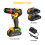 (2 Battery) Jusfit Cordless Impact Drill Driver 2000Mah 10