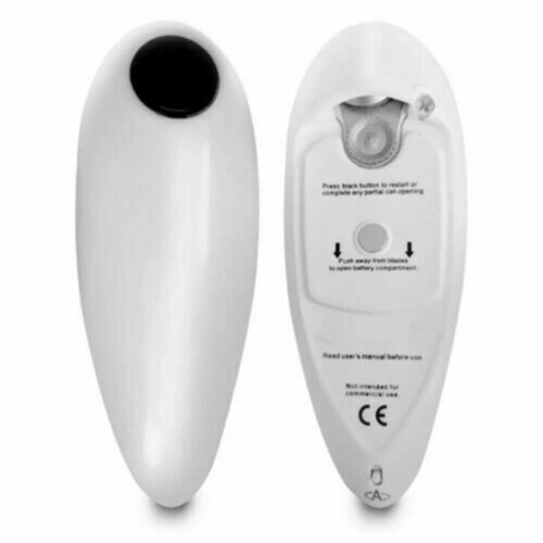 Professional Electric Tin Can Opener Automatic One Touch Battery Operated UK 2