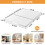 Microwave Stand Sliding Tray Pull 50KG Organizer Stable 10