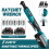 (2 Battery) Cordless Ratchet Wrench Extended Reach 2