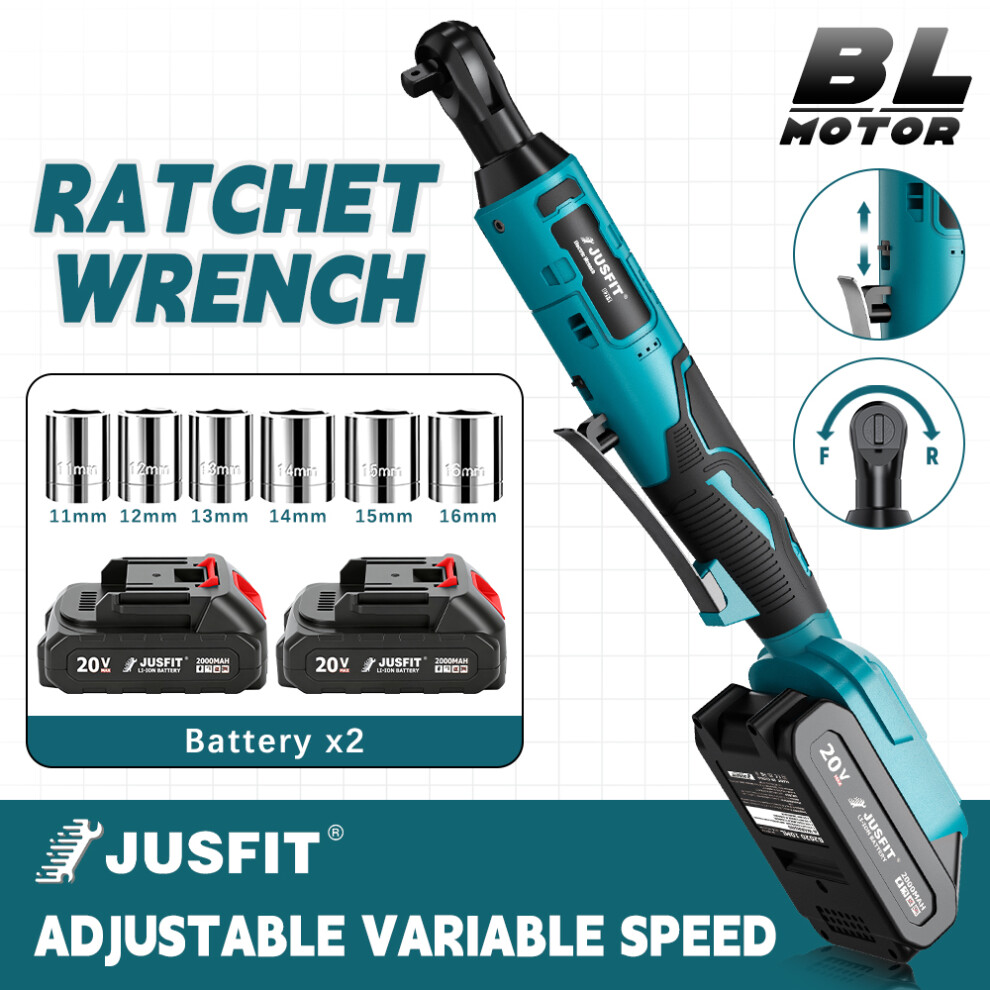 1/2" Brushless Extended Reach Ratchet Wrench 700937906061