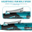 (2 Battery) Cordless Ratchet Wrench Extended Reach 5